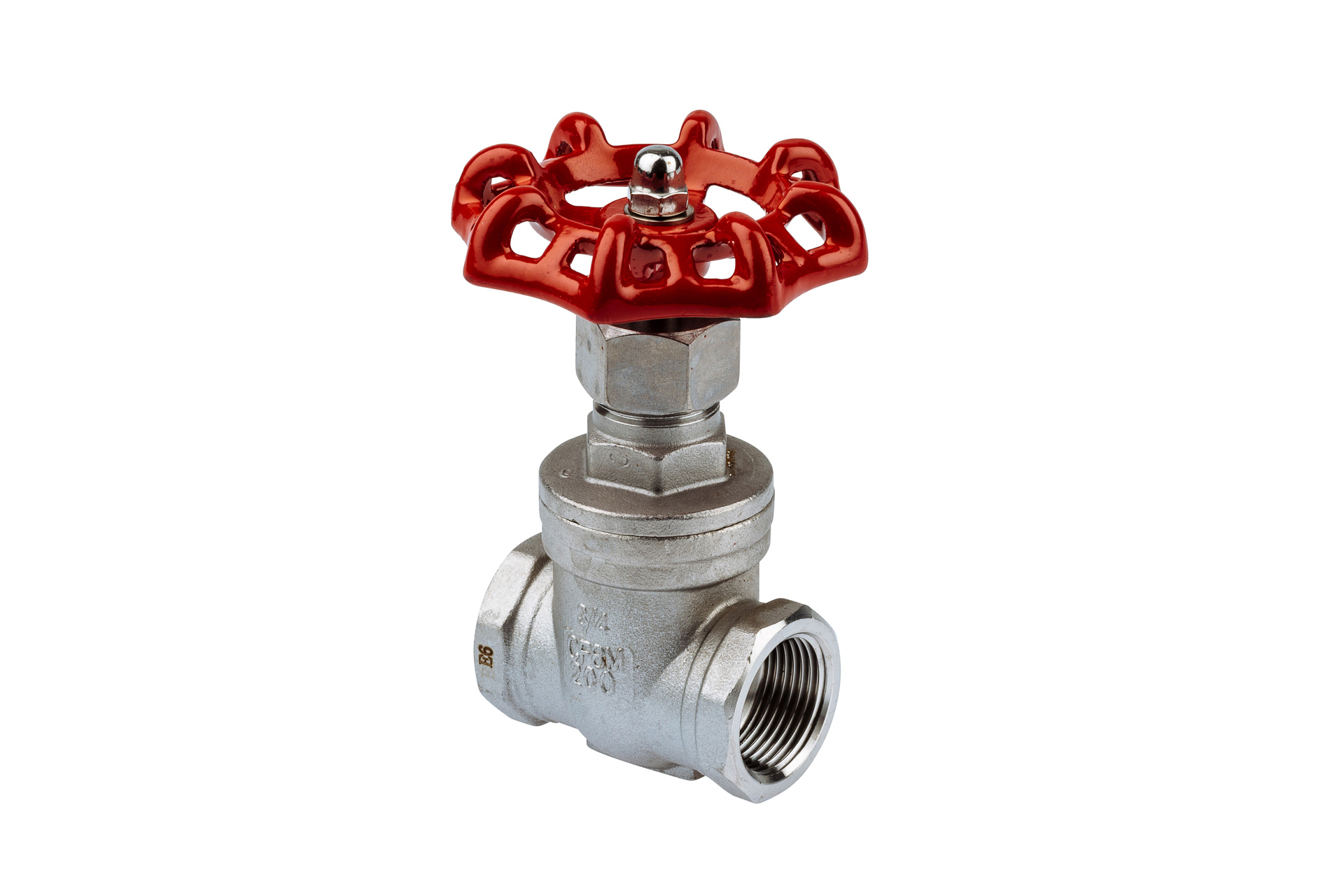 V602 Gate valve f/f thr ISO 228-1G | EN 1.4401 | AISI 316